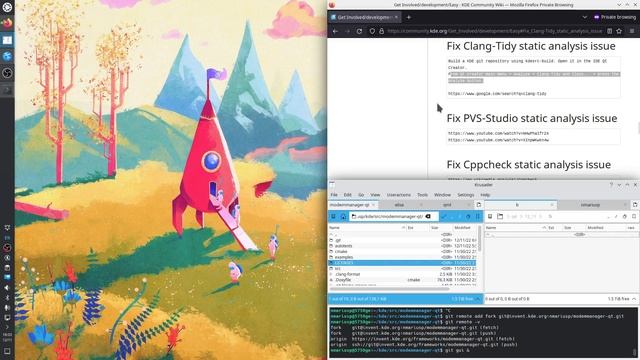 Easy KDE contribution fix clang, clazy, cppcheck issues inside Qt Creator - December 2022 - adda4c9 смотреть онлайн