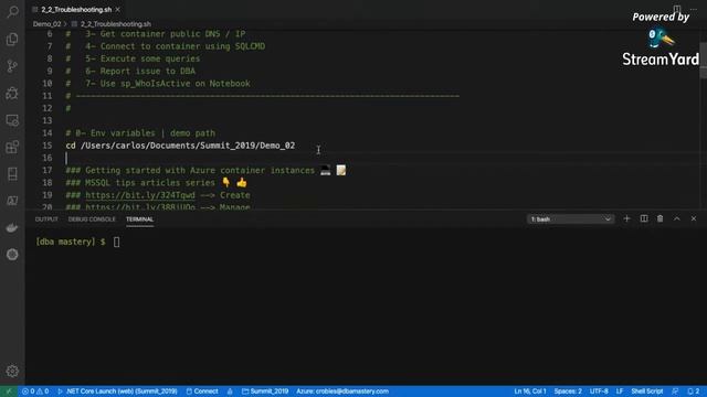 Docker Guatemala Meetup - Database DevOps con SQL Server - Webinar смотреть онлайн