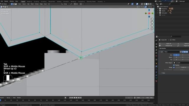 Blender. Конструктор: Вертолет - Часть седьмая смотреть онлайн