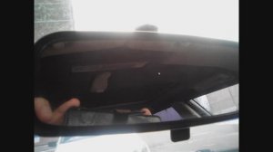 Как приклеить зеркало заднего вида