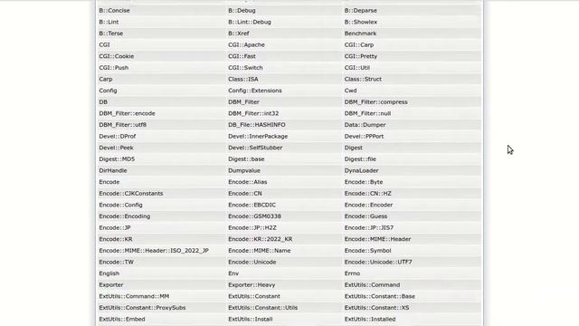 วิธีตรวจสอบรายการ Perl Module ที่เปิดใช้งานบน Web Hosting ภาษา смотреть онлайн