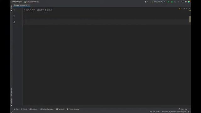 How to display today's date in Python 3 / mrGURU смотреть онлайн
