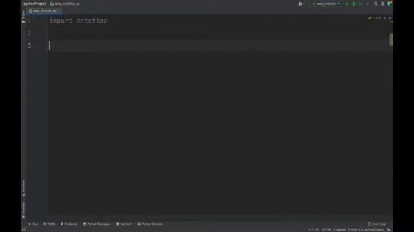 How to display today's date in Python 3 / mrGURU