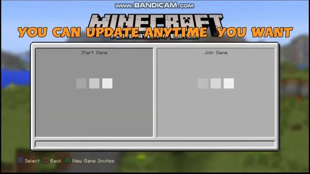 How to play old Minecraft PS4 without the ''Editions'' button (disk only) смотреть онлайн