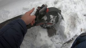 Апгрейд самоката Xiaomi m365. Заезд по первому снегу)