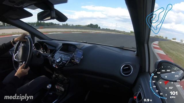 Ford Fiesta ST200 FAST LAP onboard (2:41:7) Slovakia Ring смотреть онлайн
