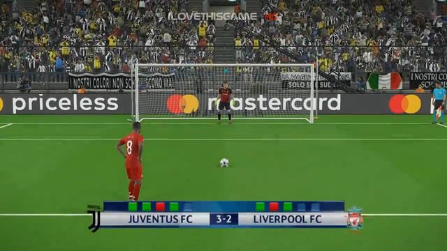 JUVENTUS vs LIVERPOOL I New Kits Season 2018/19 I PES 2018 Penalty Shootout смотреть онлайн