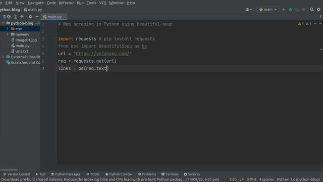 Web Scraping with Python and Beautiful Soup #pythonprogramming смотреть онлайн