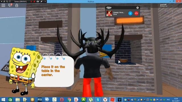 спанч боб в Roblox смотреть онлайн