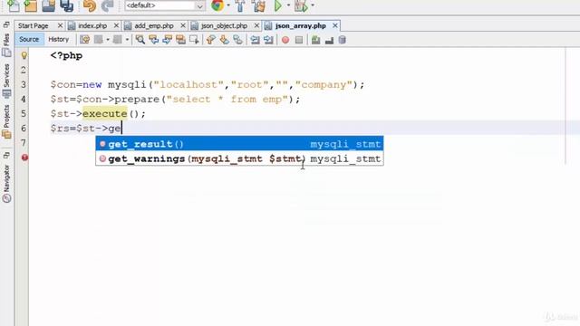 18 : JSON Array смотреть онлайн
