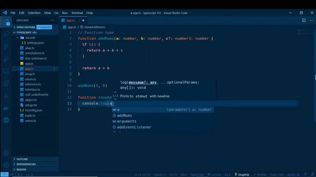 TypeScript เบื้องต้น - 13. Function Type смотреть онлайн