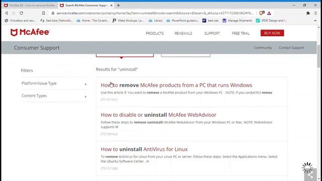 How to remove Mcafee antivirus from Windows смотреть онлайн