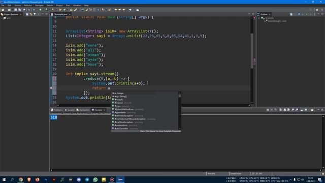 130- Java Dersleri - Stream Sorted , Reduce , Distinc Kullanımı смотреть онлайн