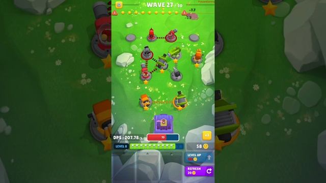 Auto Defense - Gameplay Walkthrough Part 1 Tutorial World 1 (Android, iOS) смотреть онлайн