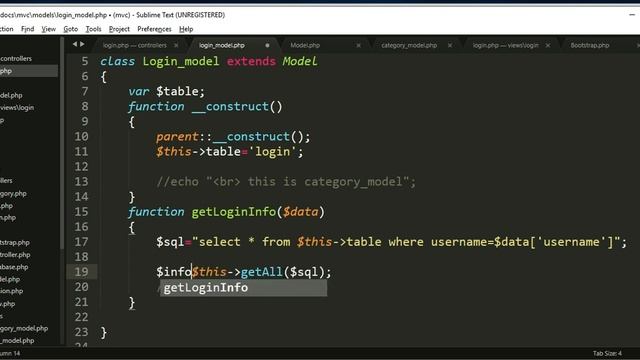 MVC Tutorials in php - part-10 with SESSION Login System , Learn php by Rajesh sir смотреть онлайн