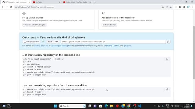 How to Add a New Project to GitHub Repository with Visual Studio Code смотреть онлайн