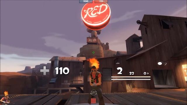 TF2 Unusual Burning Flames Thirst Blood смотреть онлайн