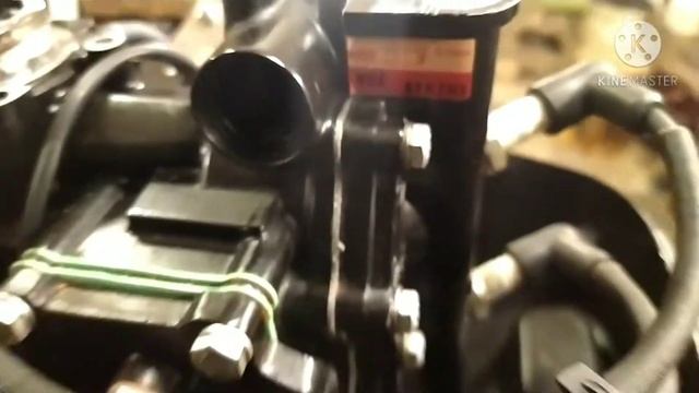 Шум(дребезжание) лодочного мотора Parsun 9.8(Tohatsu 9.8)