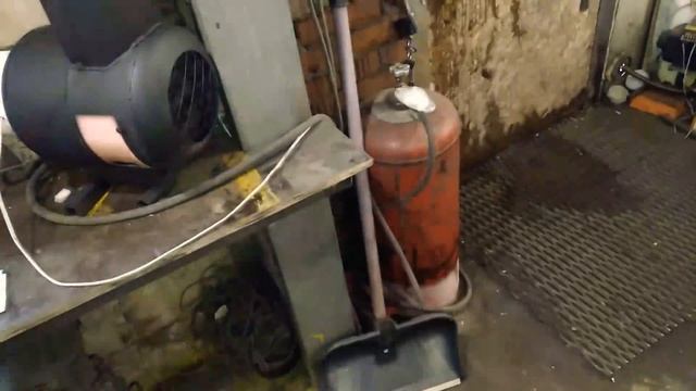 Газовый фен на ИК горелке. 218кВт привез в багажнике. Дополнение к прошлому видео. смотреть онлайн