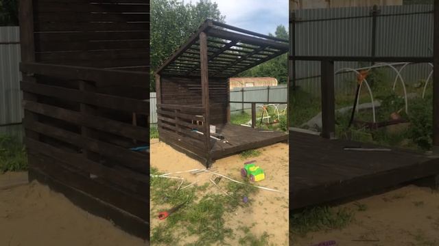 Супер беседка своими руками