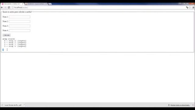 Sistema de Média utilizando vetor em PHP смотреть онлайн