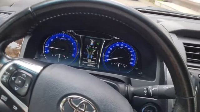 Camry 55 салон ч.2. Разбор кнопок на руле, панель приборов, кнопки на двери.