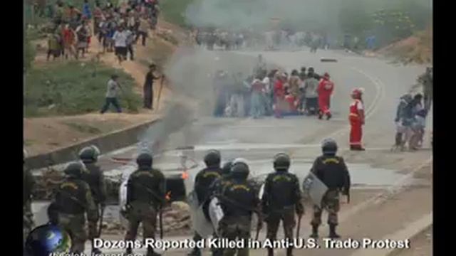 Dozens Reported Killed in Anti-U.S. Trade Protest смотреть онлайн
