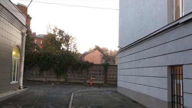 Снос зданий на территории Левашовского хлебозавода в Петербурге. смотреть онлайн