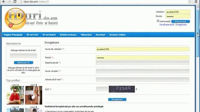 ID-uri messenger Fete si Baieti www.iduri.do.am смотреть онлайн