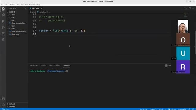 Python Backend. 5-dars. (1-qism) смотреть онлайн