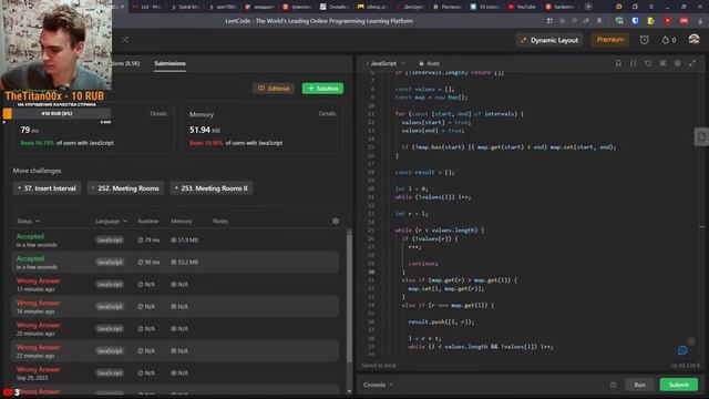 Готовлюсь к алгоритмическому собеседованию в Яндекс смотреть онлайн