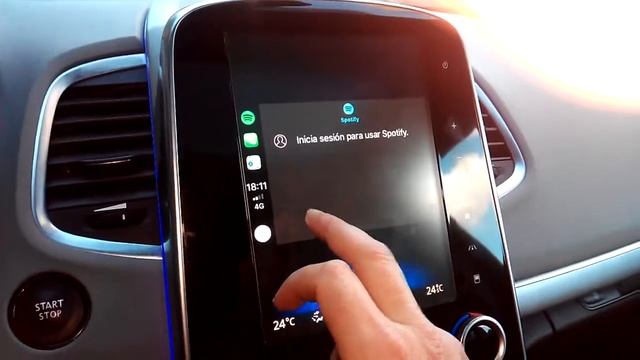 RENAULT ESPACE. Interior parte 7. Apple Carplay смотреть онлайн