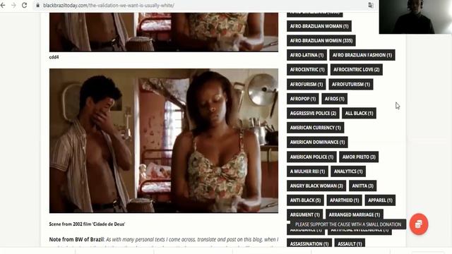 ‘The validation we usually want is white’: Why black relationships tend to be complex in Brazil смотреть онлайн