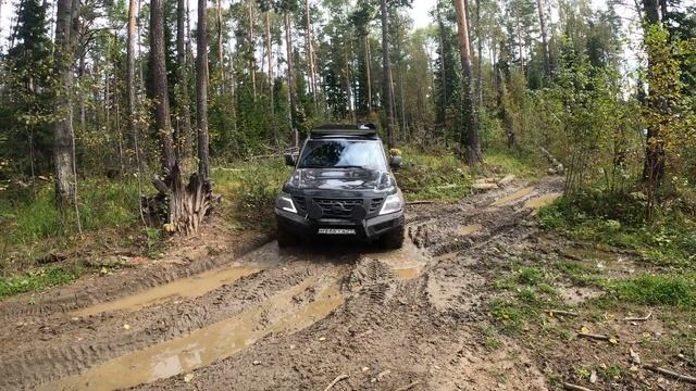 Nissan Patrol Y62 - Off Road - Едем на Манскую петлю - 7 смотреть онлайн