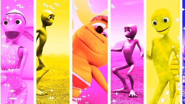Dame Tu Cosita VS Me Kemaste VS Crazy Frog VS Alien Green VS Gummy Bear VS Bad Santa Dance Challeng