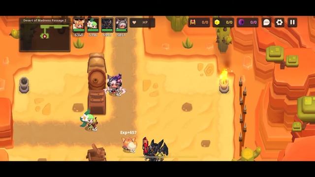 World 4 Desert of Madness : Passage 2 - Guardian Tales смотреть онлайн