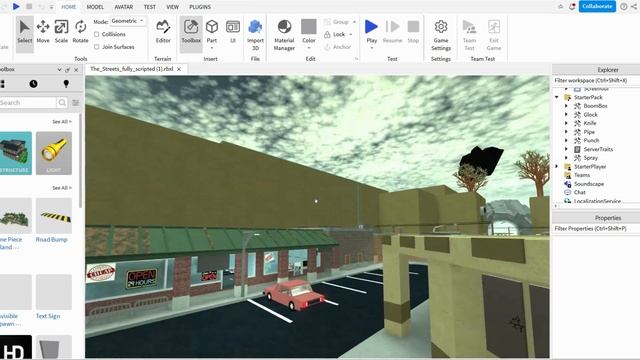 ROBLOX THE STREETS UNCOPYLOCKED смотреть онлайн