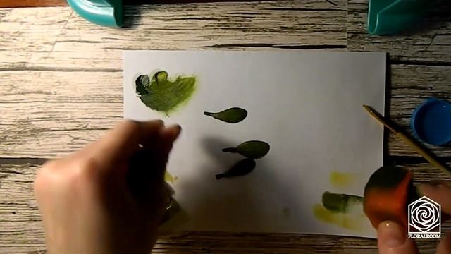 Брусника из фоамирана и глины. Floralroom/ смотреть онлайн