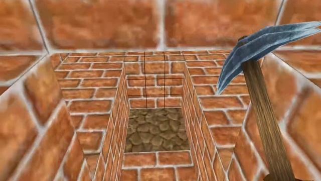 Копатель онлайн строить Кирпичный пирамида