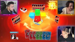 😱У РАЙМА ОСОБАЯ КАРТОЧКА УНО? (Градус, Райм, Юни)