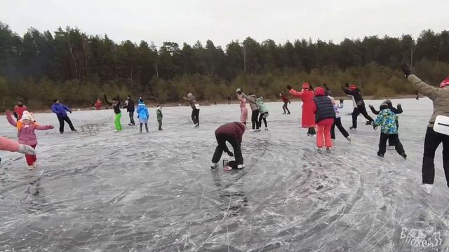Коньки на озере смотреть онлайн