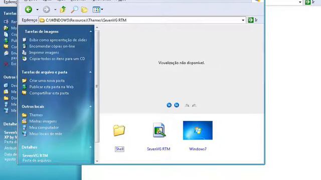video aula: como colocar o tema do windows 7 SevenVG RTM Theme for Windows XP 1.0 смотреть онлайн