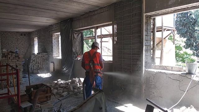 Технология ТОРКРЕТИРОВАНИЯ. Усиление стены смотреть онлайн