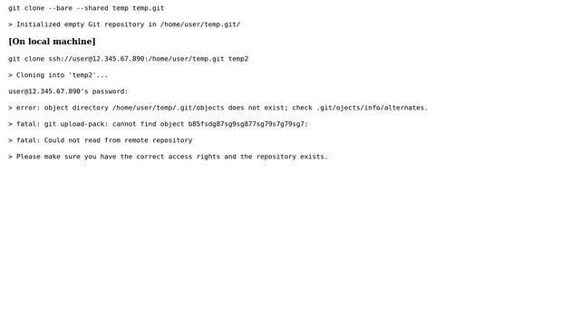 Git: Put an existing repository on a shared server смотреть онлайн