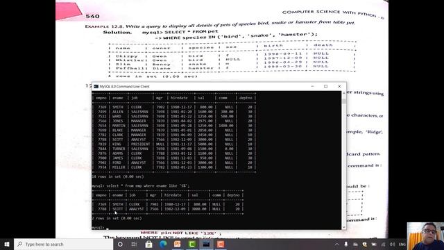 CBSE || Computer Science With Python || Class 12 || Chapter 12 || condition based pattern matching смотреть онлайн