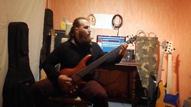 Alien ant farm - Smooth criminal - Bass cover смотреть онлайн