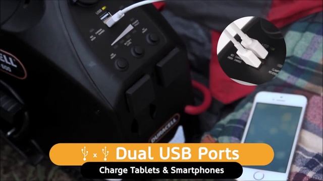 Duracell Powerpack Pro 1300 AC Inverter, Jump Starter and Air Compressor смотреть онлайн