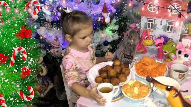 Сборник историй для детей: Лиса, колобок, кот, зайчик и Мила с мамой встречают Рождество смотреть онлайн