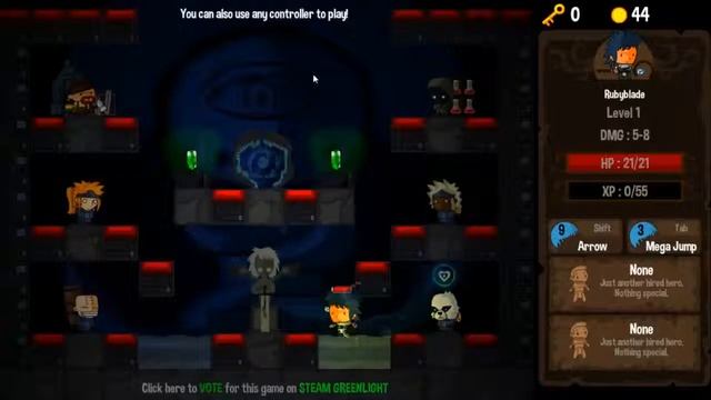 Обзор Vertical Drop Heroes HD смотреть онлайн