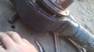 Ремонт переднего моста японец Кубота.